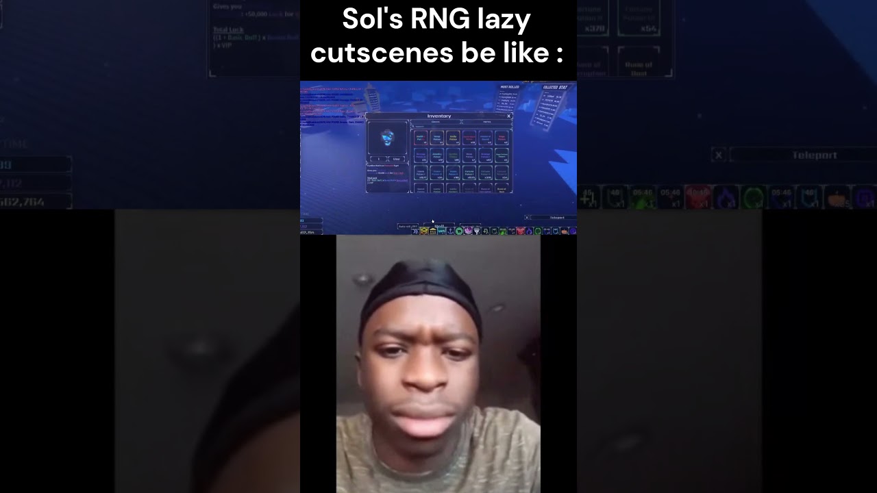 Sol's RNG lazy cutscenes be like :