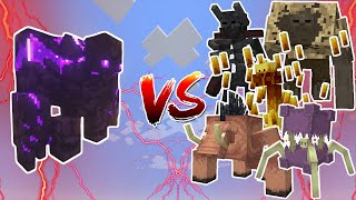 Ender Golem (L_Ender 's Cataclysm) VS Mutant More Monsters - Mob Battles In Minecraft