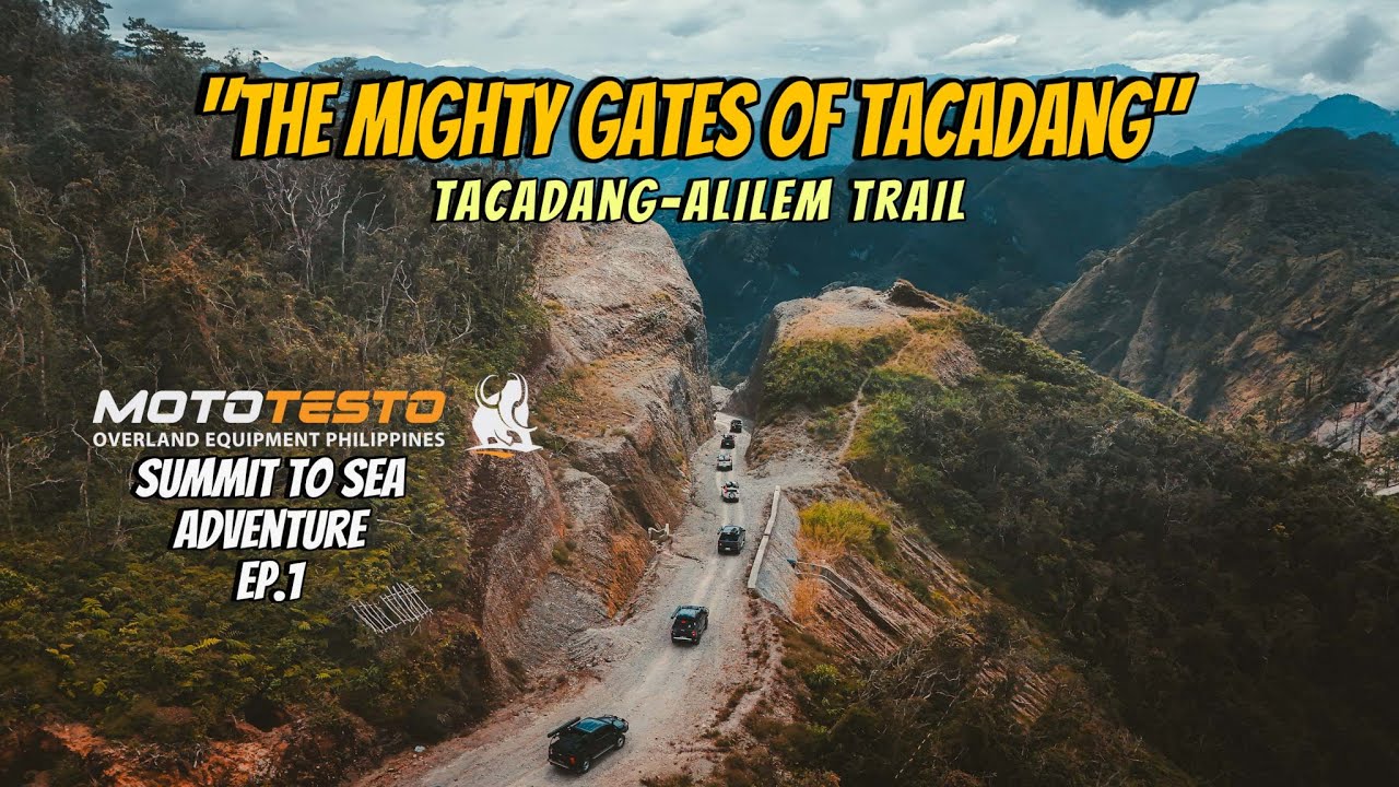 Ep1 Tacadang Benguet to Alilem Ilocos trail | Mototesto Summit to Sea Adventure | TLBPHvlog#66