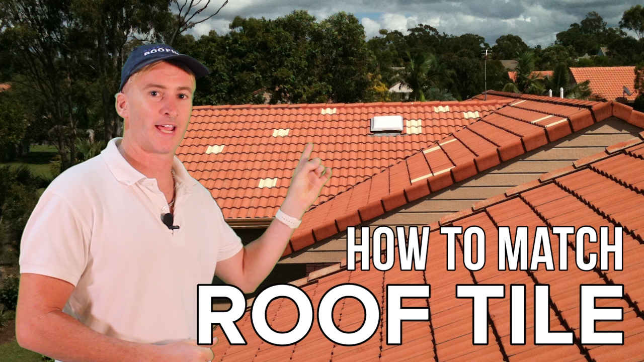 HOW TO MATCH NEW ROOF TILE TO OLD Queensland Roofing YouTube