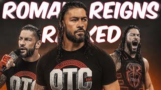 Every Roman Reigns WrestleMania Mainevents Ranked!
