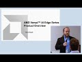 Presentation "AMD Versal AI Edge" by Kevin Keryk from AMD
