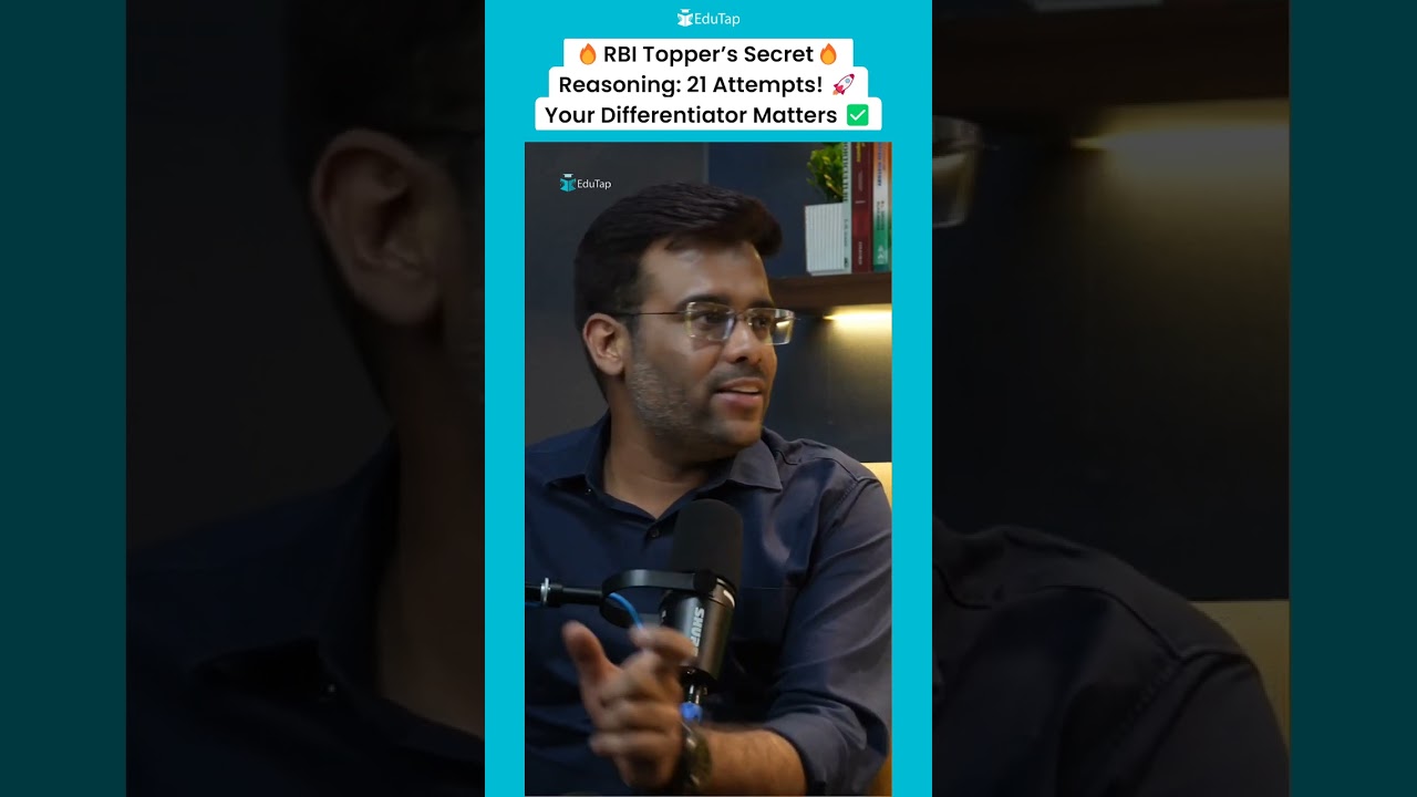 RBI Grade B Topper Strategy | How To Prepare Reasoning for RBI Grade B |RBI Officer Exam Topper Tips