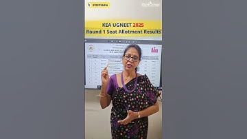 🏥 KEA UGNEET 2025 Round 1 Seat Allotment Results | MBBS vs BDS Allotments FULL Breakdown