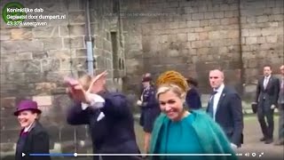 King of the Netherlands does the dab!! 2016