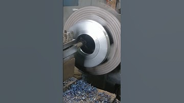 Flange making!!#shorts #ytshorts #youtube #Engineering Work shop #cnc #Lathe #automobile #trending