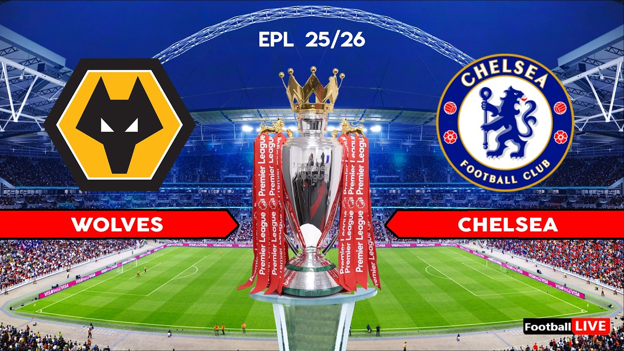 WOLVES vs CHELSEA - Premier League 25/26 | Full Match All Goals | Simulation PES