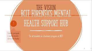 COMM7200 Presentation: BCIT Forensics Mental Health Support Hub