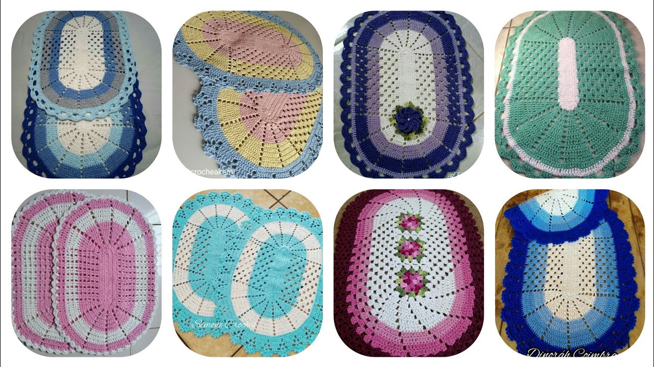 beautiful crochet door mat pattern YouTube
