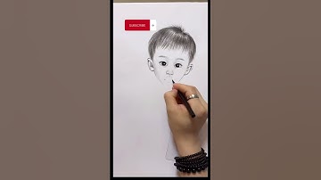 1 How to draw #drawingpencil #drawing #art #charcoaldrawingtutorial #portraitart #learningsketch