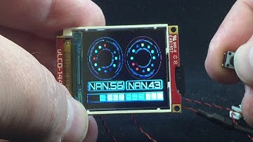 1.44" LCD Animated Sci-Fi UI/HUD Video Player