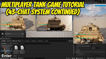 Multiplayer Tank Game Tutorial (43-Chat System Continued)