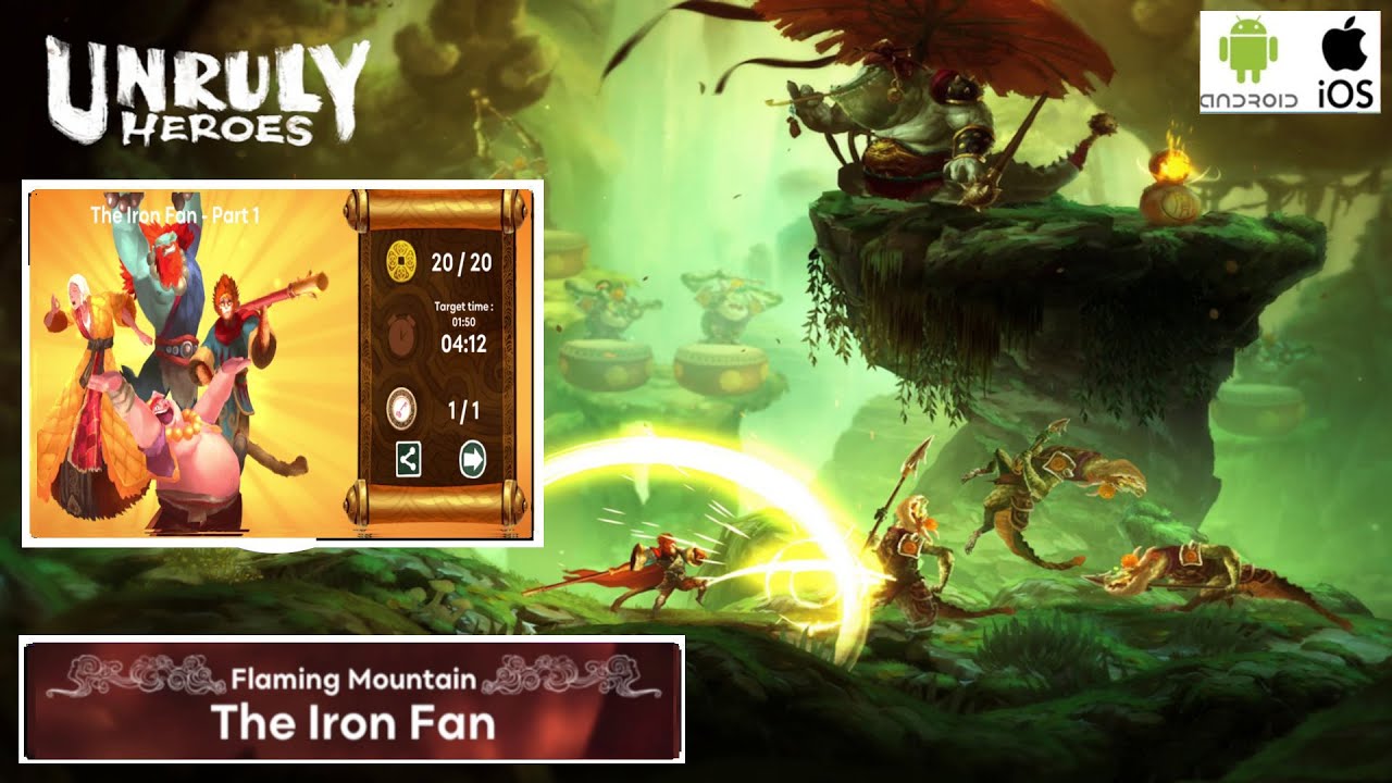 Unruly Heroes : The iron fan part 1
