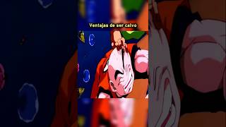 Dragon ball z ventaja de Krilin calvo #shorts
