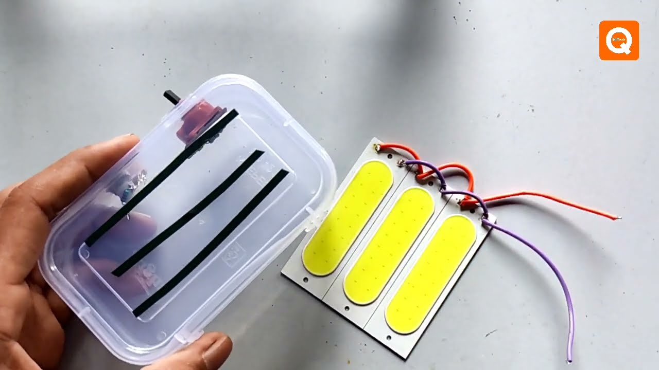 how to make Powerfull Emergency light Homemade Powerfull Emergency Light kaise banaye YouTube