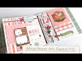 ALBUM PRIMER AÑO. PAGINAS 9-12 - TUTORIAL | LLUNA NOVA SCRAP