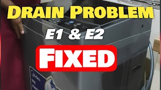 Celebrity How To Fix Midea Washing Machine Not Draining Properly | E1 & E2 error Net Worth