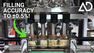 Automatic Thick Sauce Filling & Capping (FL-14D & CP-10D) | Advanced Dynamics