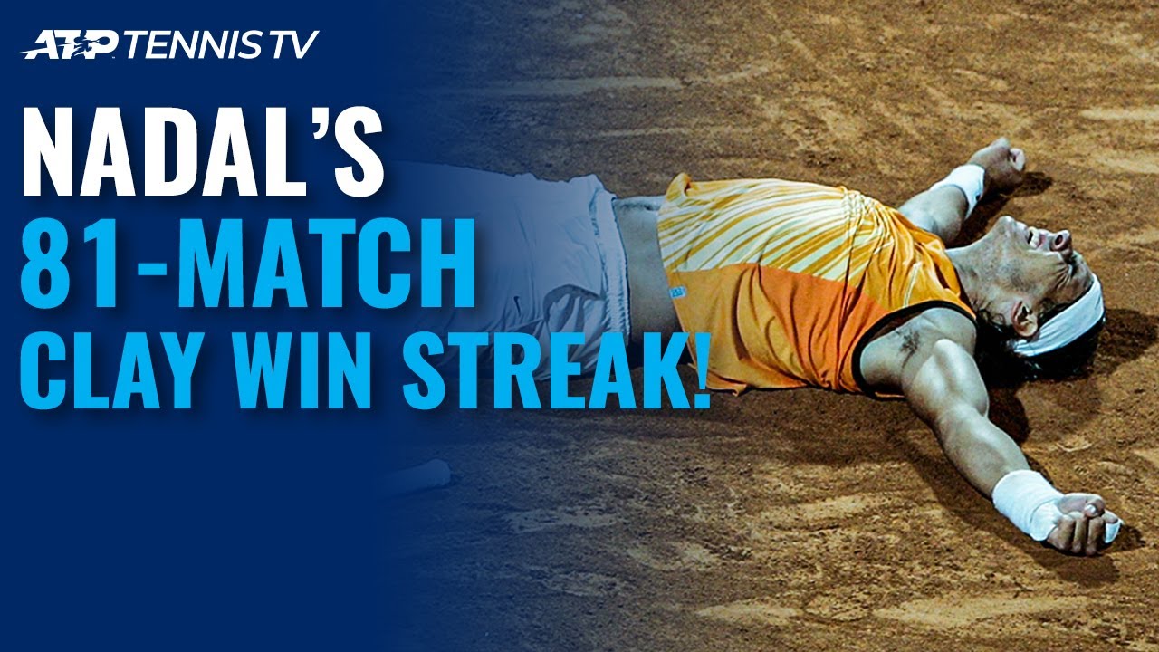 Rafa Nadal Greatest Atp Clay Court Shots Rallies Youtube