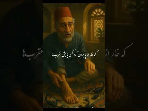 صائب حافظ  مولانا سعدی ترند صائب تبریزی شعر ایران غزل مثنوی مولوی پند رنج عقرب