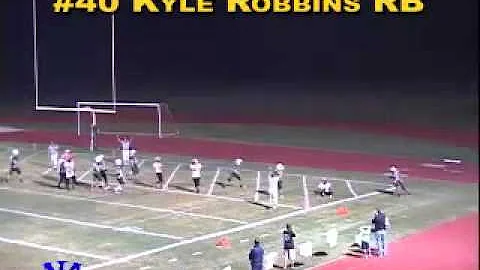 Kyle Robbins 2010 Football Highlights