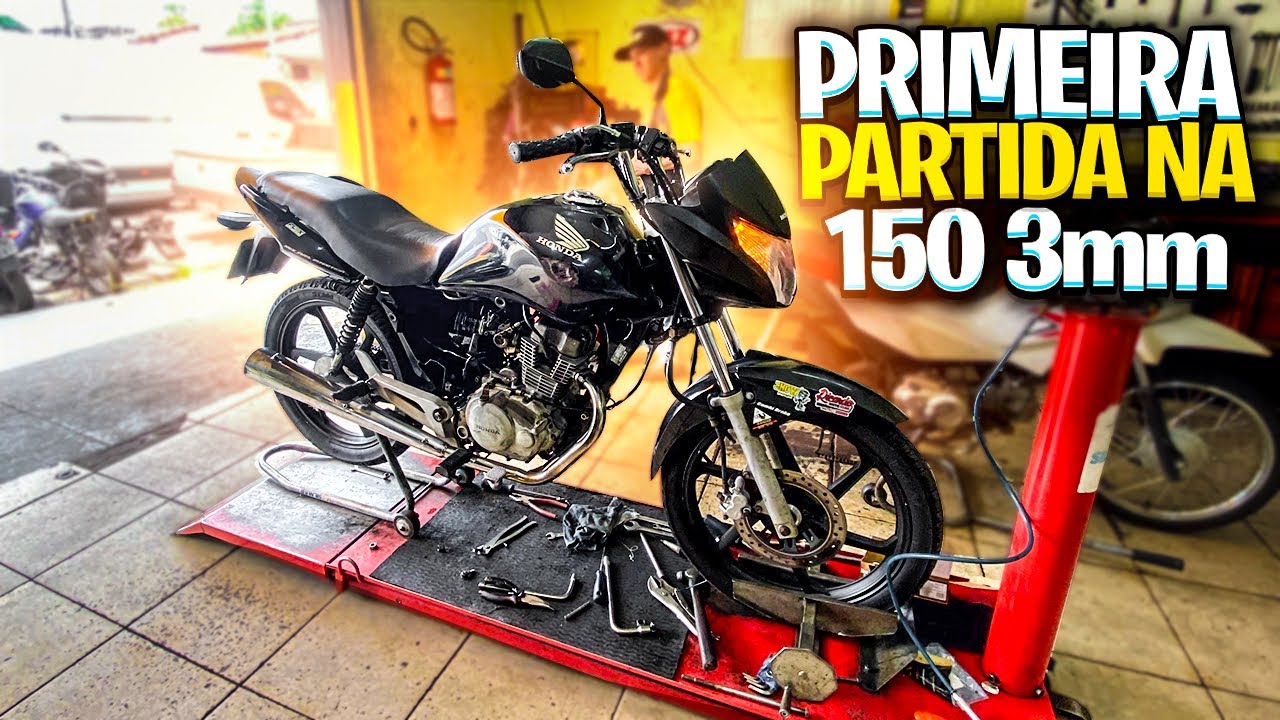 MONTAMOS PISTÃO 3MM NA 150 MIX SERÁ QUE VAI DAR BOM