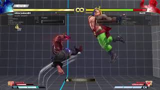 STREET FIGHTER V kage combo 25 six air tatsu