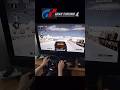 Driving MITSUBISHI PAJERO on a SNOW COURSE | Gran Tursmo 4 | PS2 DFGT | #steeringwheel #drift