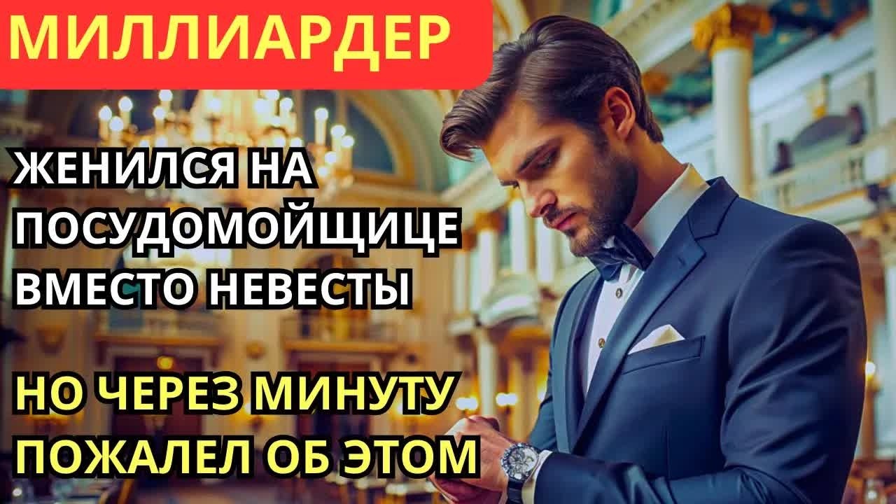 Миллиардер удивил всех, пригласив на свадьбу посудомойщицу...
