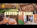 VLOG #3 EASTER WITH US | Easter Baking, GARDEN FUN and a BBQ!!!