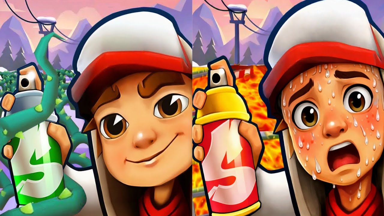 Subway surfers: Plant invasion🆚 Floor is lava🌋 No floor challenge😱 Subway surfers winter xtreme 2026