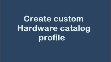 How to Create your own Custom Hardware Catalog Profile in SIMATIC Manager | AEAB NOIDA