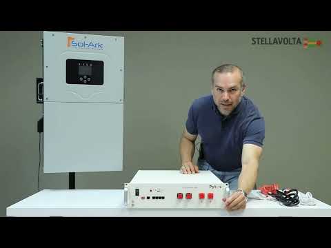 PYTES Energy E BOX 48100R Lithium Battery - video from Stellavolta