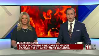 Residents displaced after heavy fire found inside a multi unit home