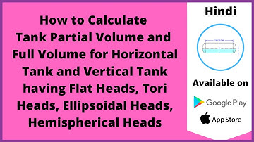 How to Calculate Tank Partial Volume and Full Volume for Horizontal and Vertical Tank|Hindi|Let