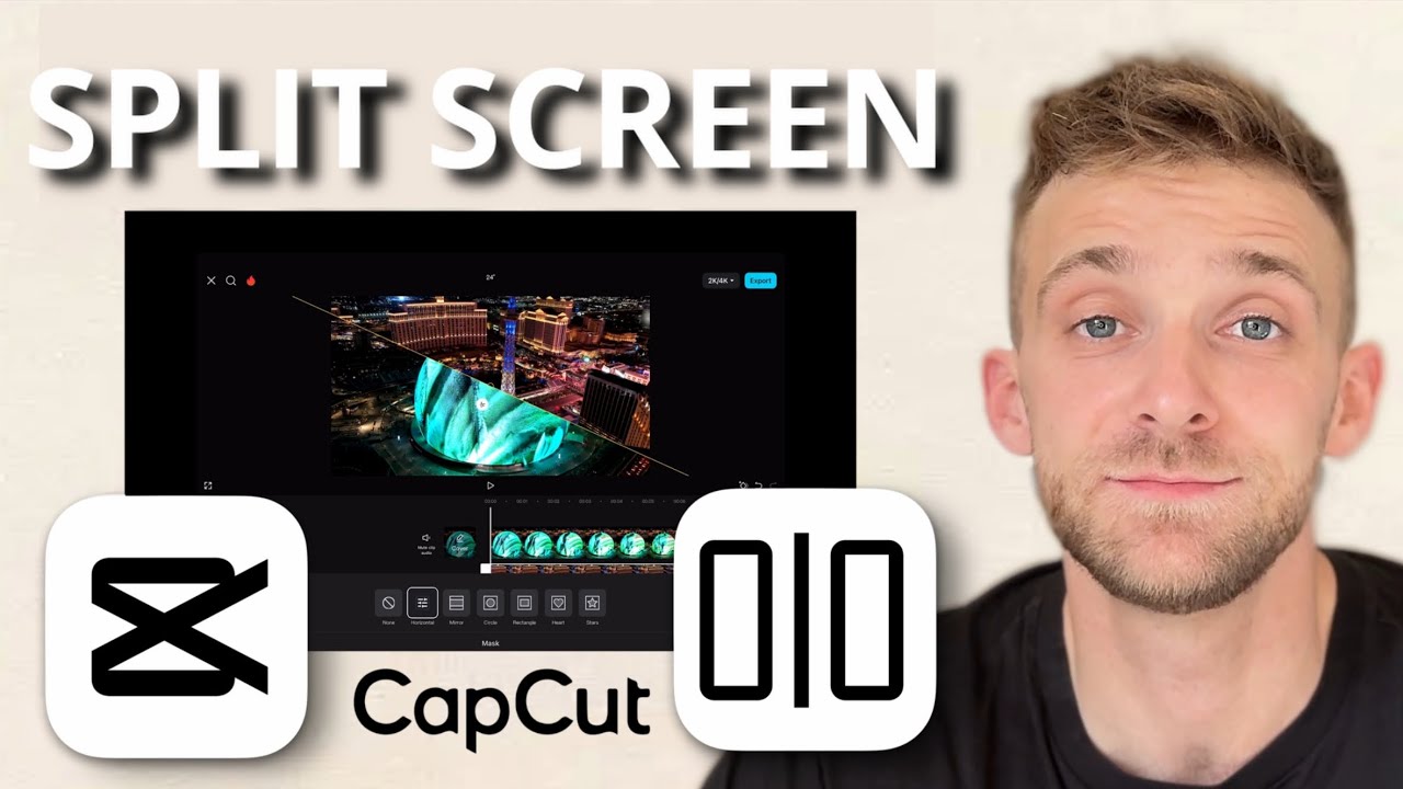 CapCut Tutorial - How To Split Screen in 30 Seconds! - YouTube