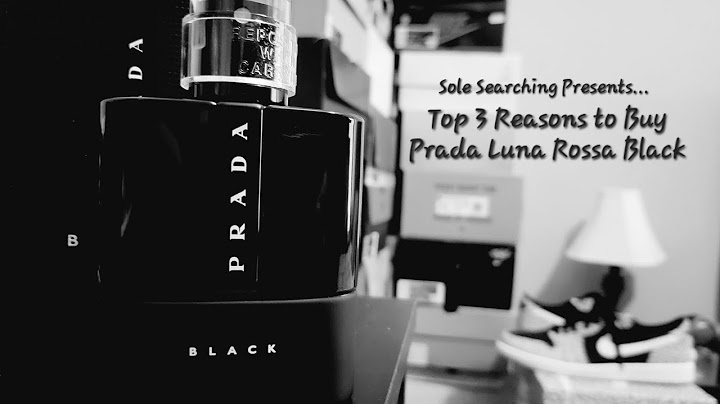 Prada luna rossa black đánh giá