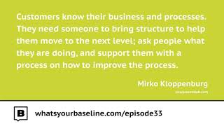 Ep. 33 - How to inspire people for process: Mirko Kloppenburg