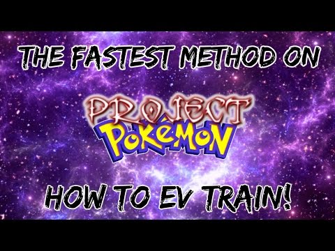 Roblox Project Pokemon How To Ev Train Best And Fastest Method Youtube - how to ev and iv train on project pokemon updated roblox