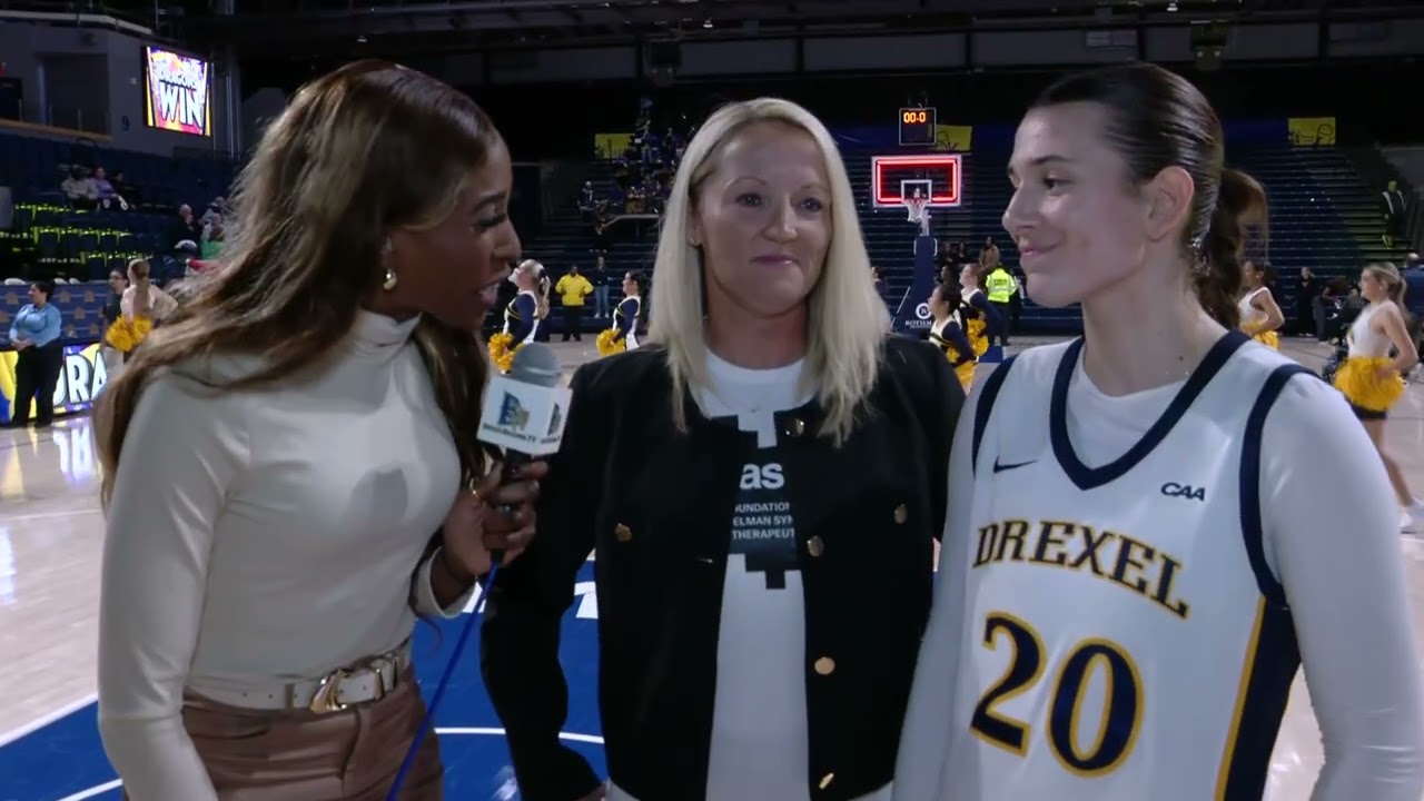 NBC Sports Postgame Interview | Drexel WBB VS American- Winter 25-26'
