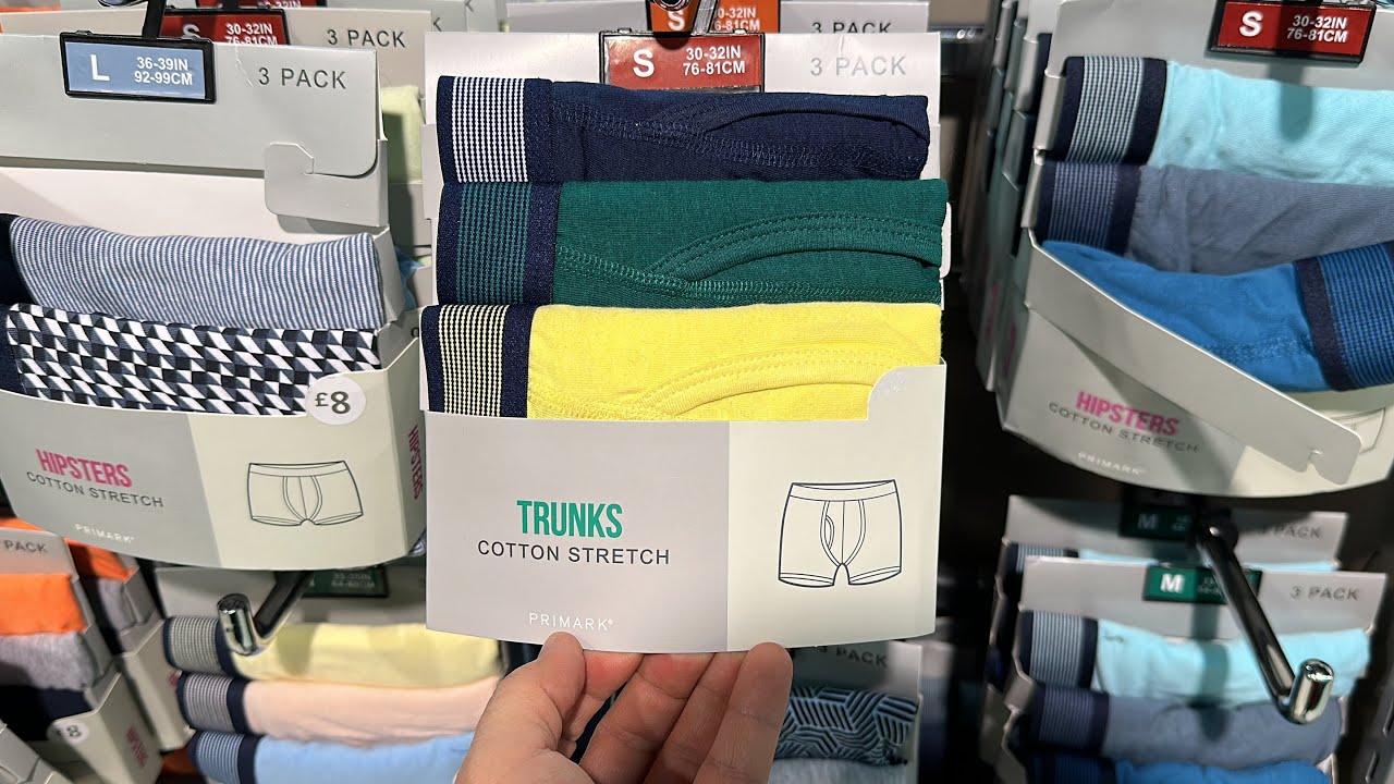 Primark Men's Briefs New Collection December 2022 YouTube