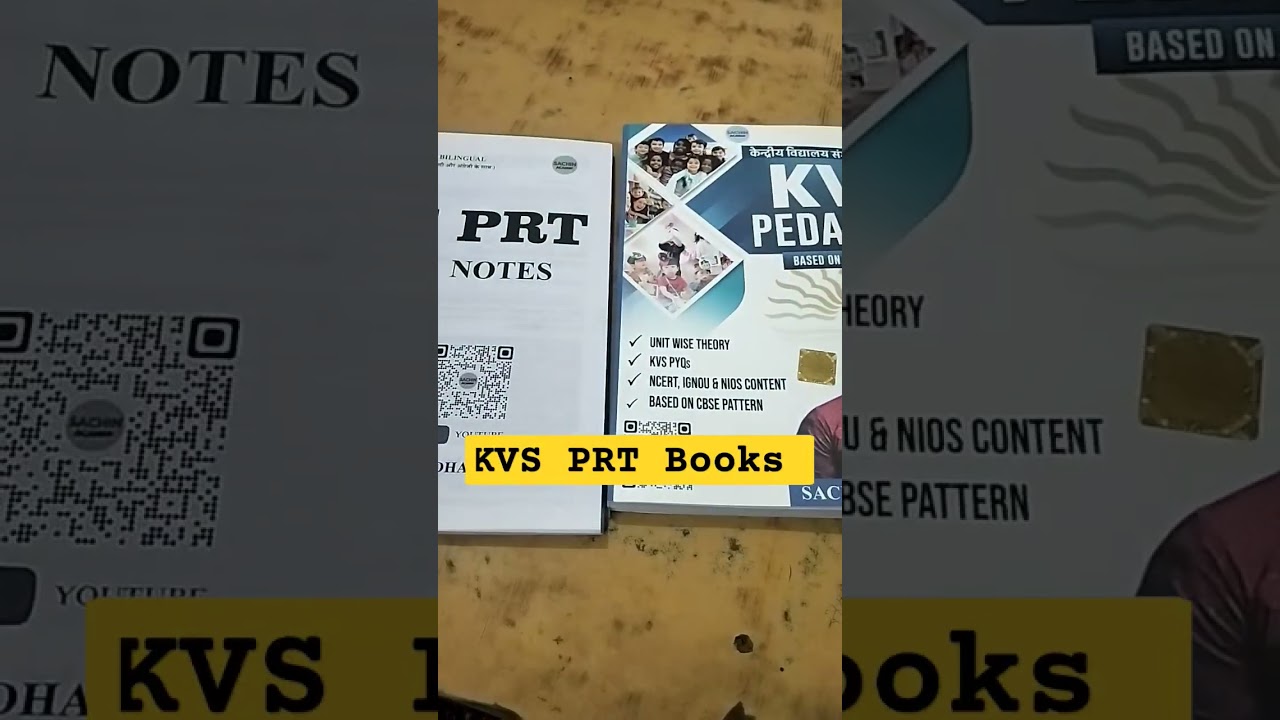 kvs books by sachin sir