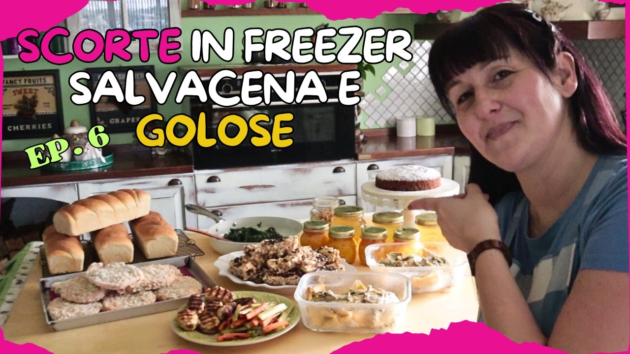 Smetti di cucinare ogni giorno: 20+ PASTI PRONTI da CONGELARE-  Ep 6