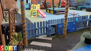 Wetpour Surfacing Installation in Carlisle, Wales | Wetpour Play Area by Soft Surfaces Ltd 421 views 2 years ago 2 minutes, 23 seconds