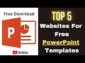 How to download powerpoint templates for free  top 5 websites for powerpoint templates