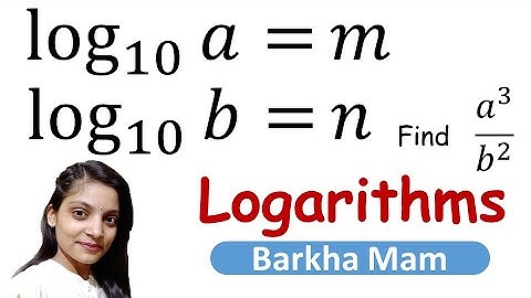 Logarithms Exercise 9.1 Q8  Class 9 Maths ICSE  ML Aggarwal Solutions