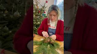 Making A Free Compostable Wreath