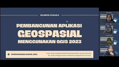 Mini Project Pemrograman Spasial : Pembuatan Plugin Sudut dan Jarak Kelompok 10_A
