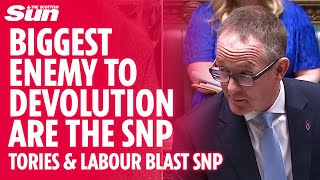 SNP blasted as 'biggest enemy of devolution' as Labour urge them not to bin the Barnett formula Profile