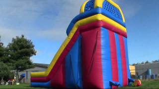 Dual Lane Inflatable Slide